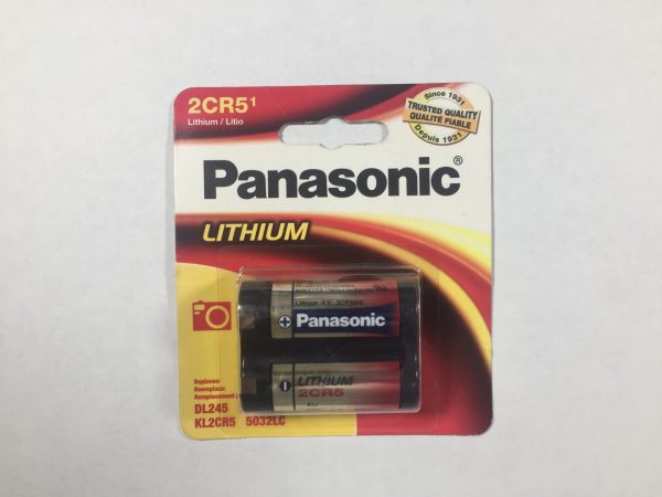 Batería Litio 6V Panasonic Panasonic 2CR5